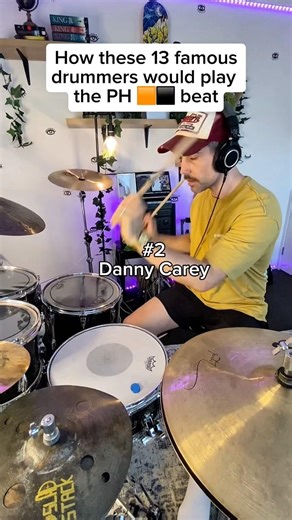 How these drummers would play the PHub beat #drums #drummers