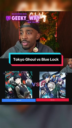 Twitch: GEEKY_WAY 👾🎥 | en live à 19h00 tous les jours ! Tokyo Ghoul vs Blue Lock ! 😳 #Anime #Manga #twitch #bluelock #tokyoghoul