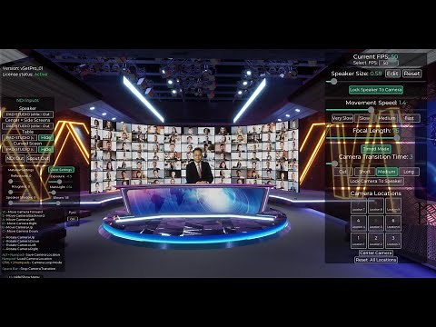 iSet3D 01 | 3D Realtime Virtual Studio Set