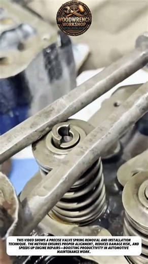 Valve Spring Removal Made Easy | Precision Engine Repair Technique