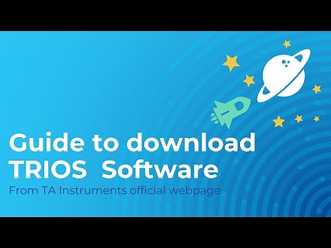 Guide to download TRIOS software