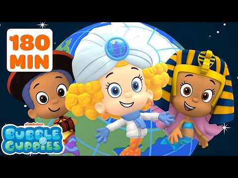Guppies Around the World! 🌎 | Bubble Guppies