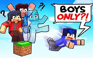 【Aphmau】隐身女孩在男孩只有一个街区_我的世界_游戏动画