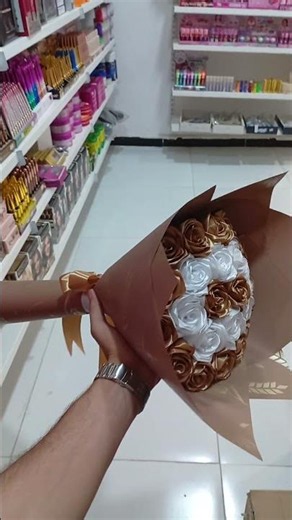 اجمل بوكي ورد ذهبي وابيض #اكسبلور #السعودية #ترند #جنديرس