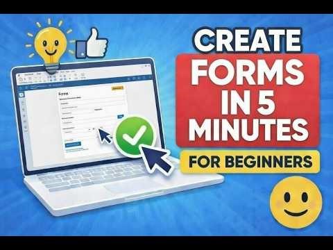 How to Create Google Forms for Beginners | Lead Generation Form & Employe Details Form(Step-by-Step)