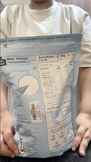 Foodpharmer Whey Protein Taste Test 👀 #foodpharmer #proteinpowder