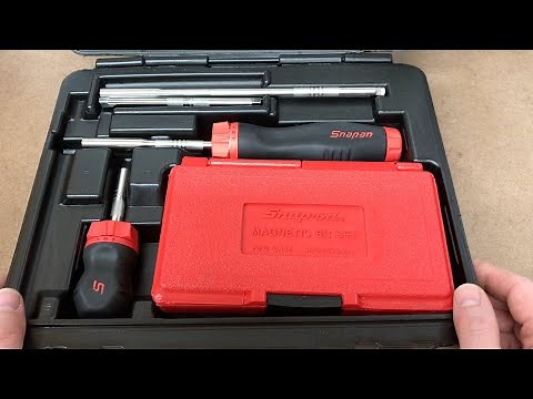 Snap-On Ratcheting Screwdriver Set!