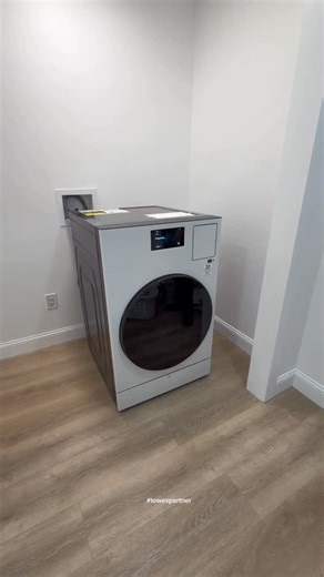 Anthony Vidal on Instagram: "#ad #LowesPartner Big thank you to @loweshomeimprovement for the all-in-one washer & dryer combo Want the link? Comment “laundry” and I’ll send it over. #lowesfinds"