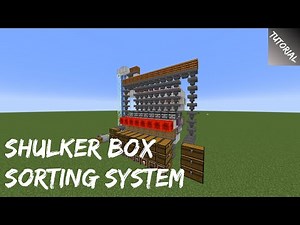 Simple Shulker Box Bulk Storage System Tutorial (Expandable)