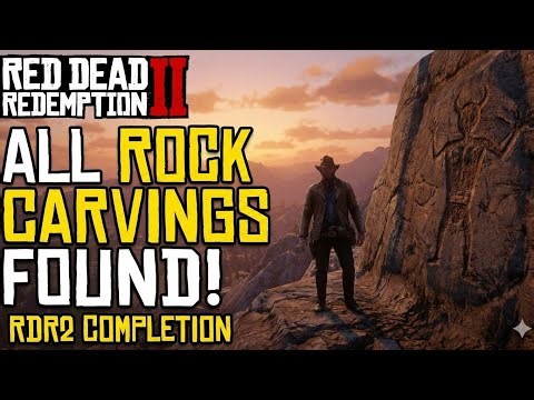 Rdr2 2 All 10 rock carvings location guide!