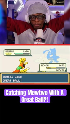 Using a GREAT BALL To Catch MEWTWO?!