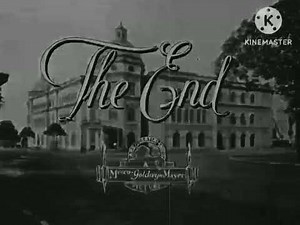 The End/A Metro Goldwyn Mayer Picture Logo (1943)