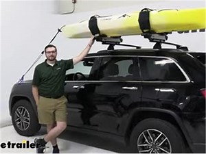 Thule Hullavator Pro Kayak Carrier and Lift Assist Review - 2021 Jeep Grand Cherokee Video | etrailer