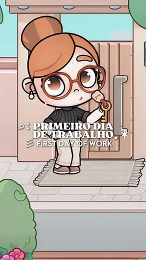 • ⌗﹕ ୨ৎ ‎❝ 𝒫rimeiro dia de trabalho | 𝐹rist day of work !¡ ❞ @Avatar World Official . . . . #avatarworld #avatarworldgame #avatarworldupdate #avatarworldroutine #foryou #viral #fyp