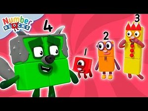 Three Little Pigs - Full Episode - S1 E8 - Numberblocks (Level 1 - Red 🔴)