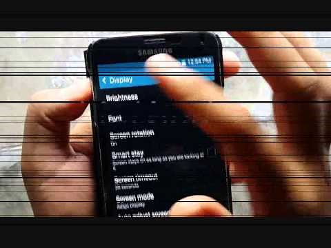 Samsung Galaxy S5 : How to Adjust Brightness (Android Phone)