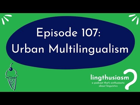 107: Urban Multilingualism