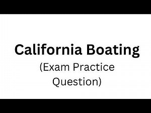 California Boating Exam | Q9: Who has the primary responsibility for the safety of all persons