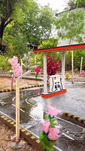 I build a mini petrol pump | part 4 | HK Model Maker