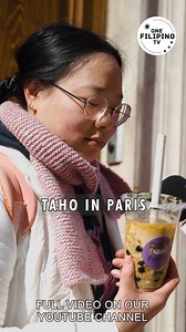 28K views · 616 reactions | TAHO CRAZE IN PARIS | ONE FILIPINO TV #taho #filipinofood | ONE Filipino TV | Facebook