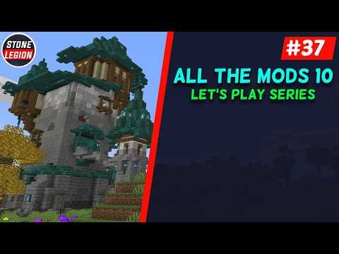 ATM10 - Part 37 - Scaling Up! 120x 64k Storage Drives & Quantum Link Chamber