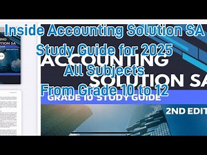 This Is How Accounting Solution SA Study Guide Look like | 2025 Term 1 up to Term 4