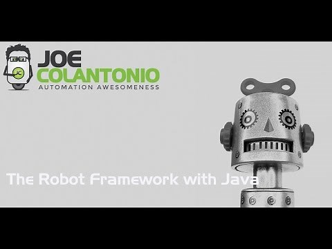 The Robot Framework With Java - Getting Started