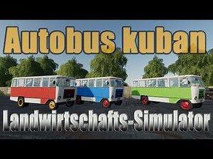 LS19 Modvorstellung Landwirtschafts-Simulator : Autobus kuban V 1.0 Ls19 Mods