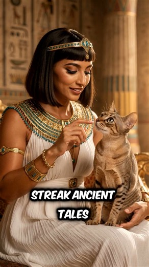 Did Cleopatra's Cat Really Bite Her? The Feline Queen's Playful...