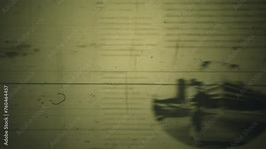 Microfilm machine library archive investigation