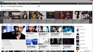 Search tips: Find the latest music on Bing