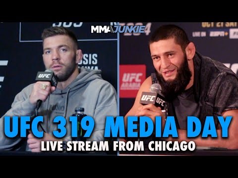 UFC 319: Du Plessis vs. Chimaev media day interviews