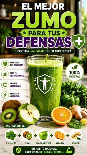 El Zumo Natural que Tus Defensas Agradecerán