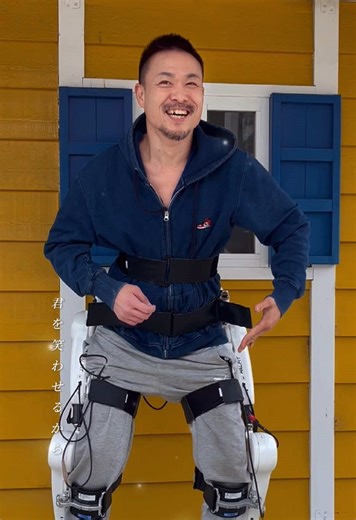 サイボーグ歩行訓練と茶トラ猫の大暴走