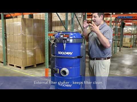 Goodway DV-E3 Industrial Vacuum Cleaner