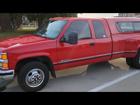 1996 Chevy 3500 ext cab dually acceleration. Vortec 454. Stock