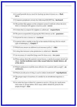 Certified Medical Assistant Practice Exam Questions And Answers With Verified Solutions Already Pass