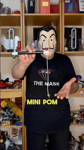 WOW! MINI POM POM MAGIC TRICK 🪄 #magic #tricks #magictricks #foryou