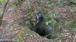 1.2M views · 10K reactions | This mine was opened in the 1880s, judging by the size, it wasn’t in operation long. In other news, I need to take some rappelling lessons  | Underground Birmingham | Facebook