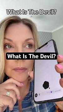 What Is The Devil? #lumiraandbridget #aimirror #spiritualtruths #thedevil #awakeningjourney
