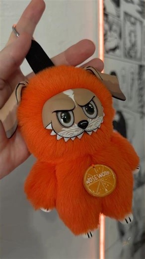 Лабубачка «NOSEWORK» #clay #polymerclay #art #handmade #toys #labubu #dog #dogs