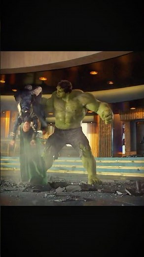 “Puny God Loki ! Hulk’s Hilarious Samsh!”🥹🤣#marvel #movieclips #shortvideo