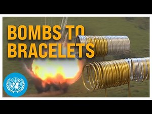 From War Remnants to Wearable Peace: How Bomb Fragments Become Jewellery | United Nations
