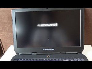 Alienware 17 ANW17-6421SLV Gaming Laptop Initial Startup and Setup