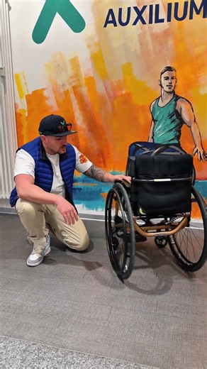 An off-the-shelf wheelchair?