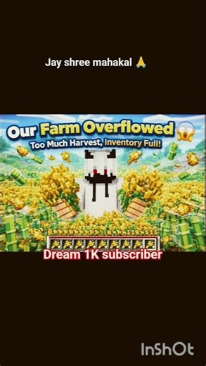 Minecraft Survival: Unlimited Wheat Farm 😱 | Inventory Full After Harvest!