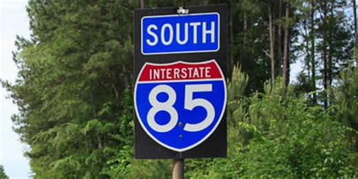 I-85 SB reopened in Montgomery County after crash