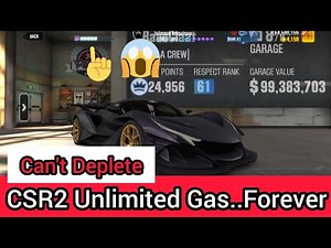 CSR2 UNLIMITED GAS..FOREVER!