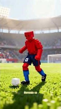 FUTEBOL EM 8 BITS! COMO SERIA? 🎮⚽