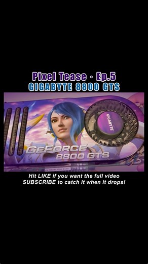 Gigabyte GeForce 8800 GTS — Fantasy Art Retro GPU | Pixel Tease Ep.5
